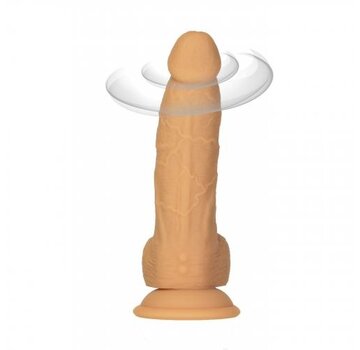 Naked Addiction Naked Addiction Roterende & Vibrerende Dildo - 20 cm