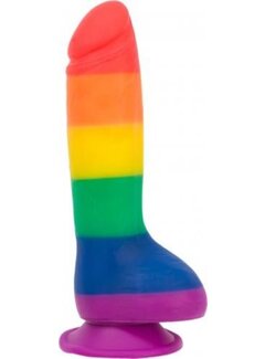 Addiction Addiction - Justin Rainbow Siliconen Dildo - 19 cm