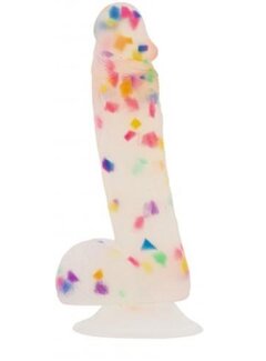 Addiction Addiction - Party Marty Confetti Dildo - 18 cm