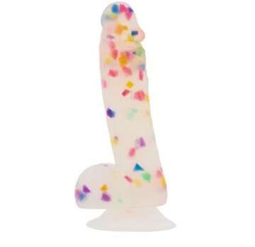 Addiction Addiction - Party Marty Confetti Dildo - 18 cm