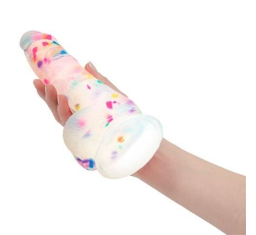 Addiction - Party Marty Confetti Dildo - 18 cm