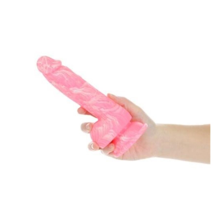 Addiction - Brandon Glow In The Dark Dildo - 18 cm