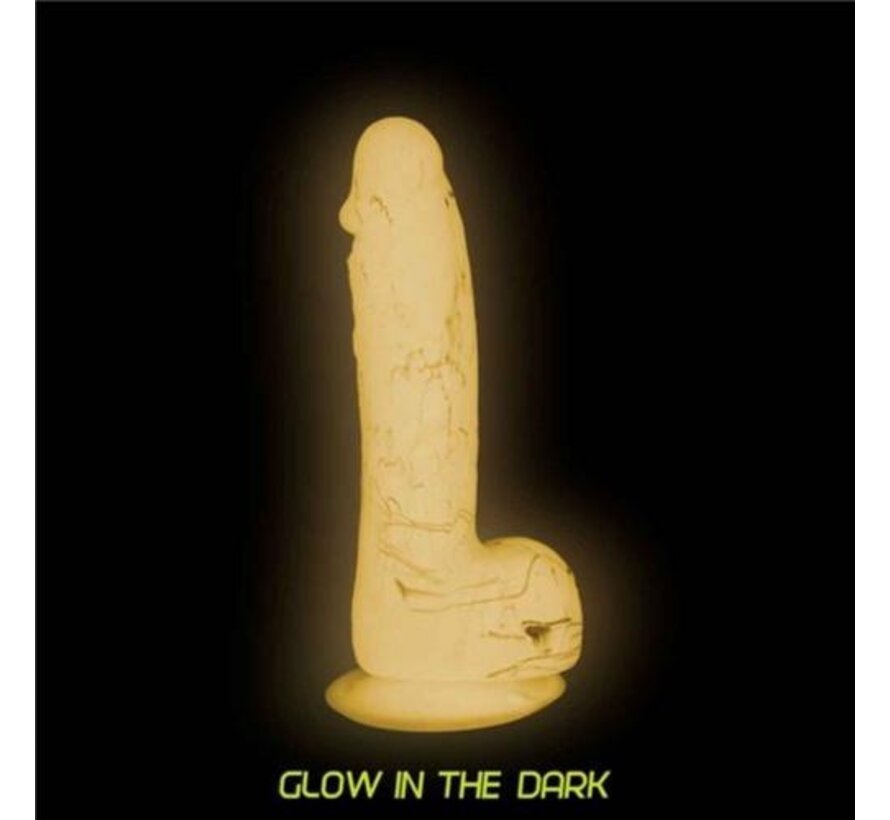 Addiction - Brandon Glow In The Dark Dildo - 18 cm