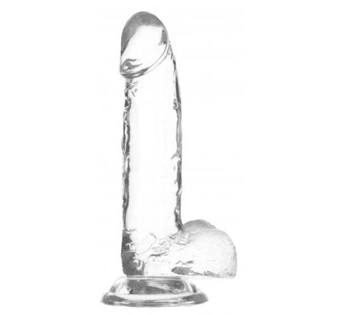 Addiction Crystal Addiction - Transparante Dildo - 19 cm