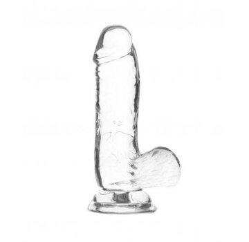 Addiction Crystal Addiction - Transparante Dildo - 15 cm