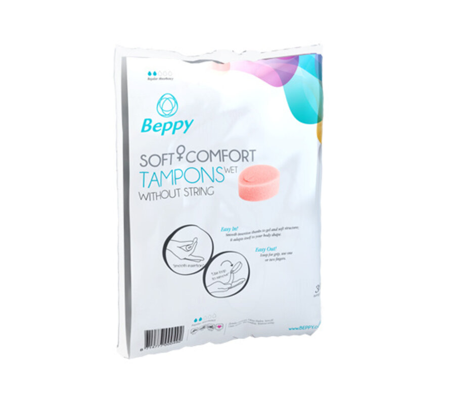 Beppy Soft + Comfort Tampons WET - 30 stuks