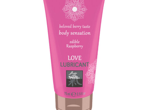 Shiatsu Love Eetbaar Glijmiddel - Framboos