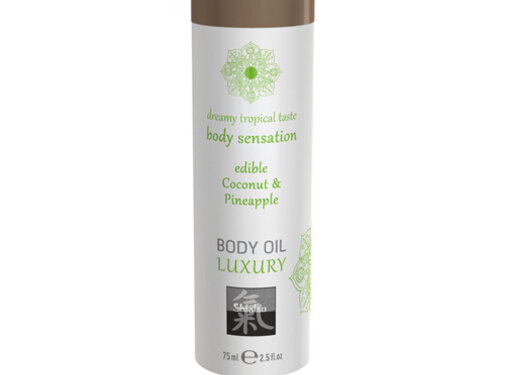 Shiatsu Luxe Eetbare Body Oil - Kokosnoot & Ananas