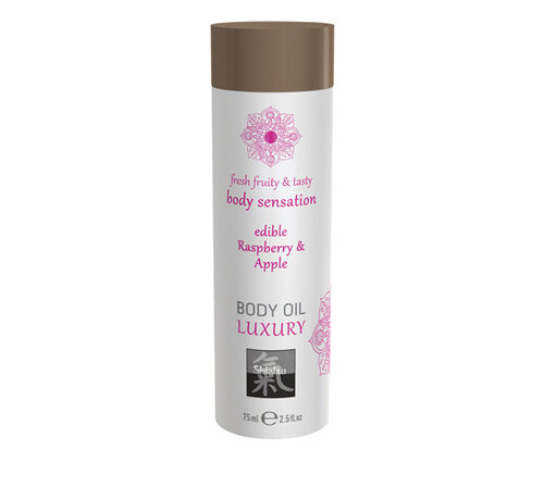 Shiatsu Luxe Eetbare Body Oil - Framboos & Appel