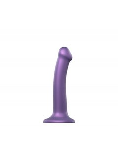 Strap-On-Me Strap On Me - Siliconen Dildo - Paars - M