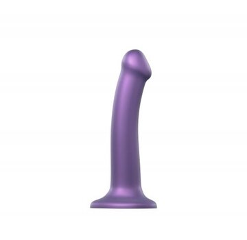 Strap-On-Me Strap On Me - Siliconen Dildo - Paars - M