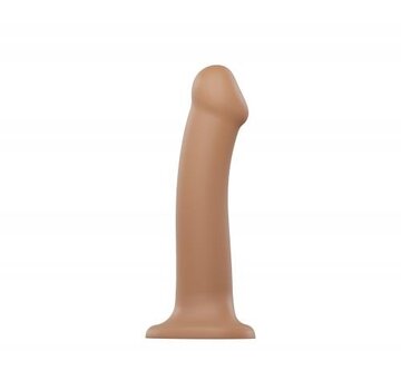Strap-On-Me Strap On Me - Buigzame Siliconen Dildo - L