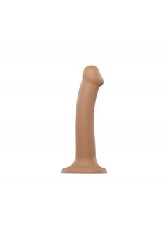 Strap-On-Me Strap On Me - Buigzame Siliconen Dildo - M