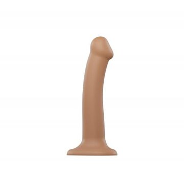 Strap-On-Me Strap On Me - Buigzame Siliconen Dildo - M