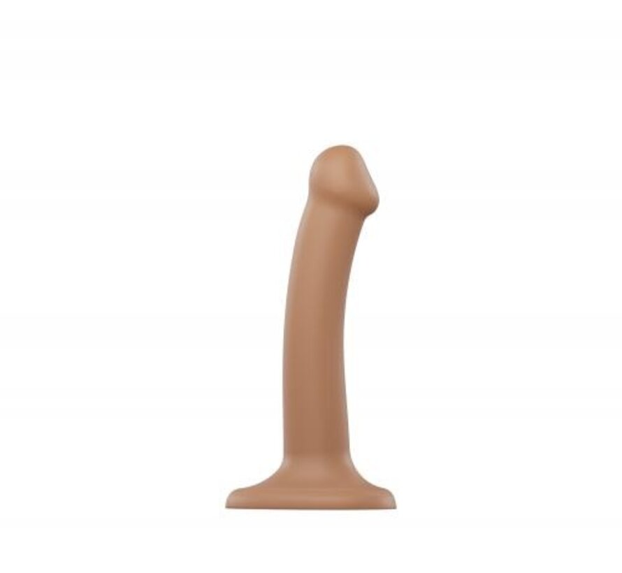 Strap On Me - Buigzame Siliconen Dildo - S