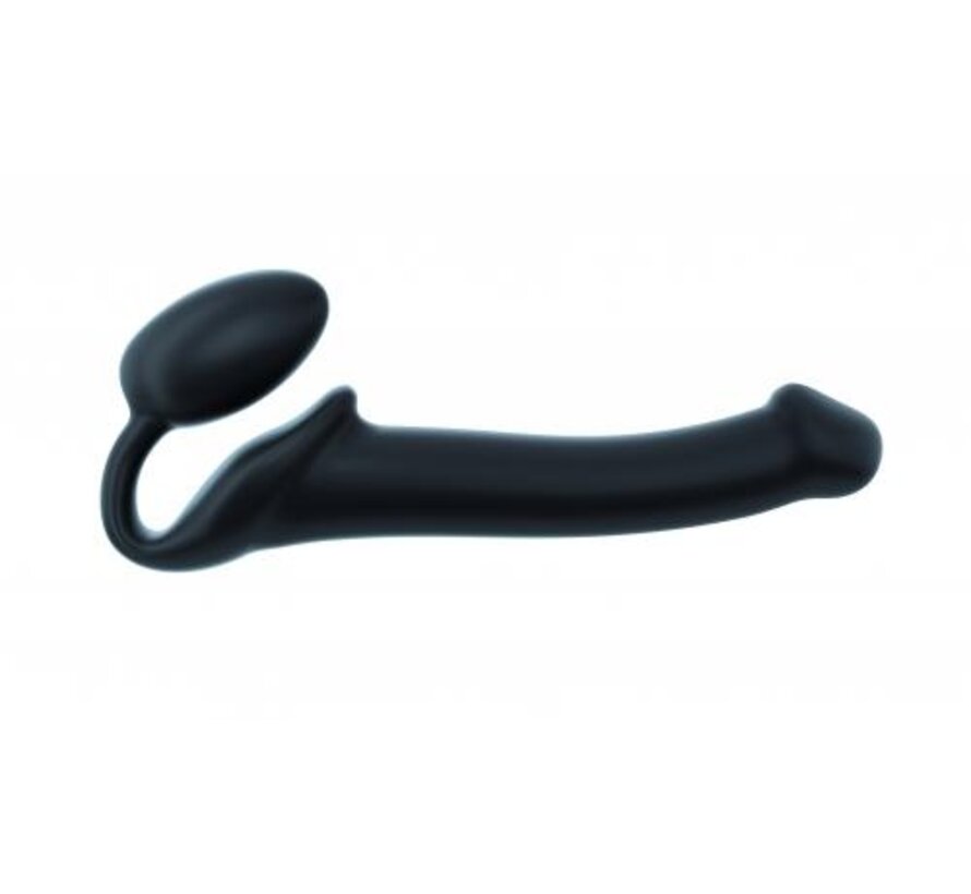 Strap On Me - Strapless Voorbind Dildo - Maat M - Zwart