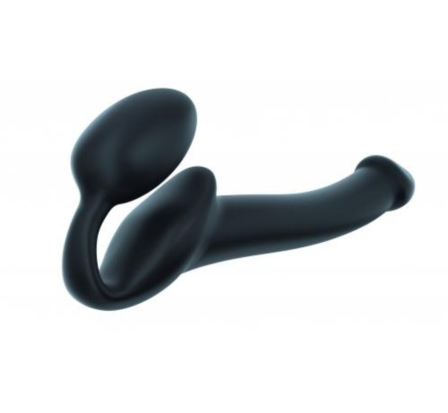 Strap On Me - Strapless Voorbind Dildo - Maat S - Zwart