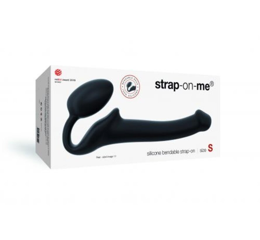 Strap On Me - Strapless Voorbind Dildo - Maat S - Zwart