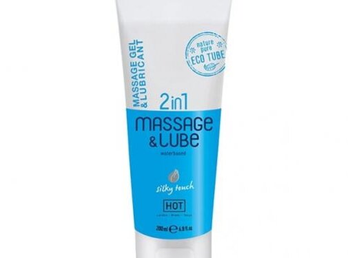 HOT Hot Massagegel & Glijmiddel 2in1 - Silky Touch