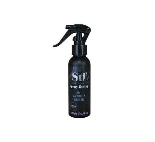 HOT StiVi - Spray&Play 2in1 Massage & Glijmiddel - 100 ml