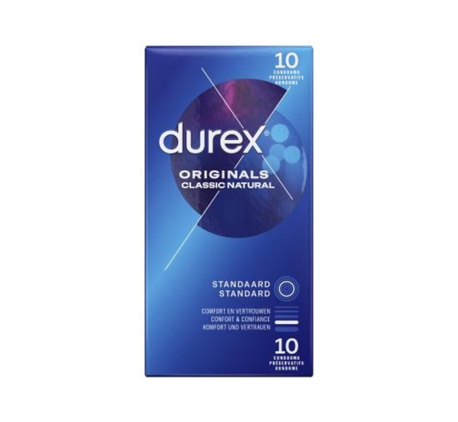 Durex Classic Natural Condooms - 10 stuks