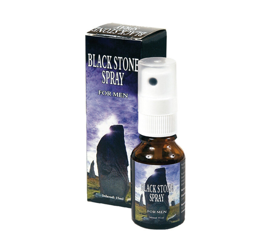 Orgasme Vertragende Spray - Black Stone