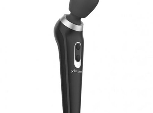 Palm Power Palm Power -  Extreme Wand Vibrator - Zwart