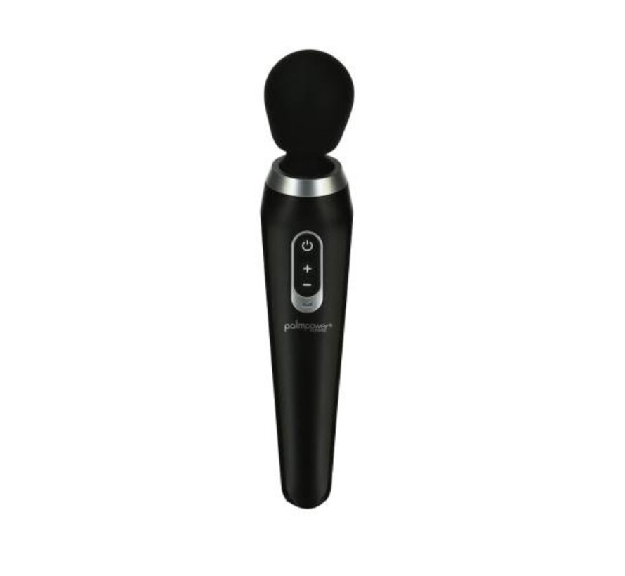 Palm Power -  Extreme Wand Vibrator - Zwart