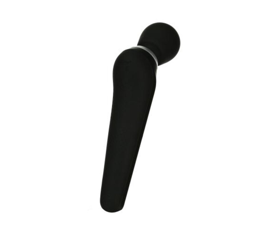 Palm Power -  Extreme Wand Vibrator - Zwart