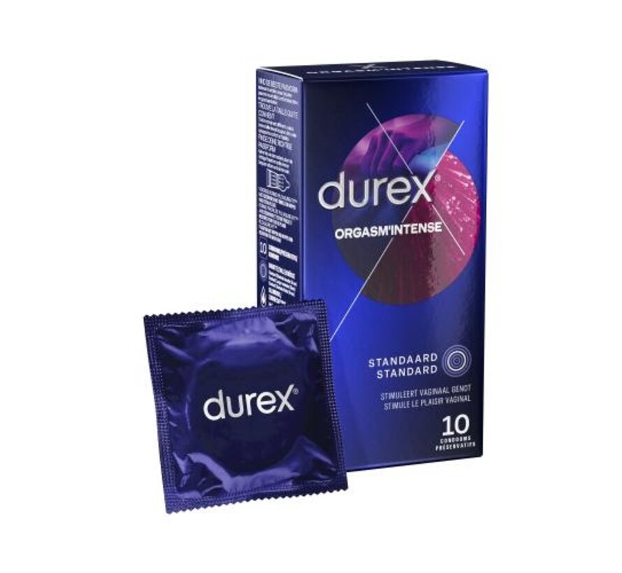 Durex Condooms Orgasm Intense - 10 stuks