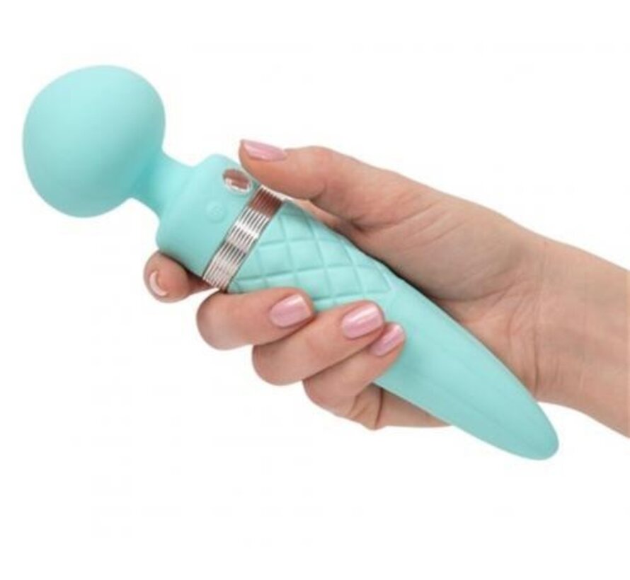 Pillow Talk - Sultry Dubbele Vibrator - Teal