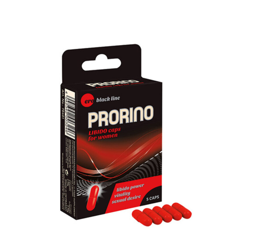 HOT Prorino Libido capsules Voor Vrouwen - 5 stuks