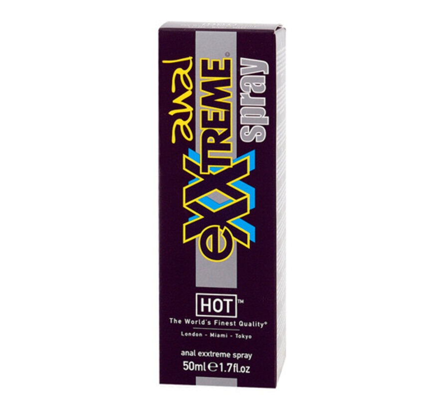HOT EXXtreme Ontspannende Anaal Spray - 50 ml