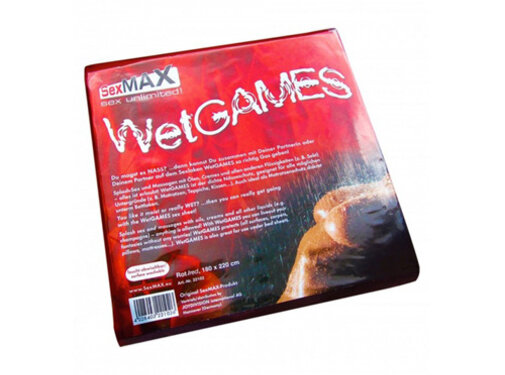 Joydivision SexMAX WetGAMES Laklaken 180 x 220 cm - Rood