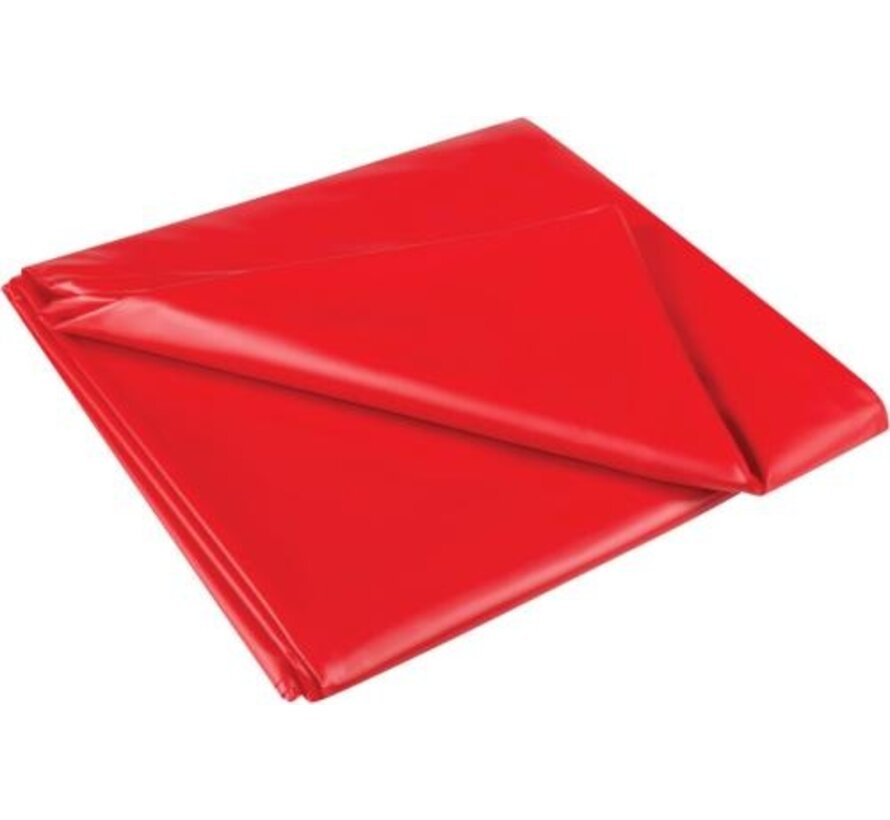 SexMAX WetGAMES Laklaken 180 x 220 cm - Rood