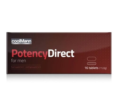 Coolmann CoolMann - PotencyDirect Potentie Pillen - 16 stuks