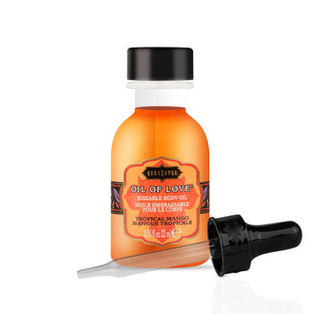 KamaSutra Tropical Mango - Likbare Olie - 22 ml