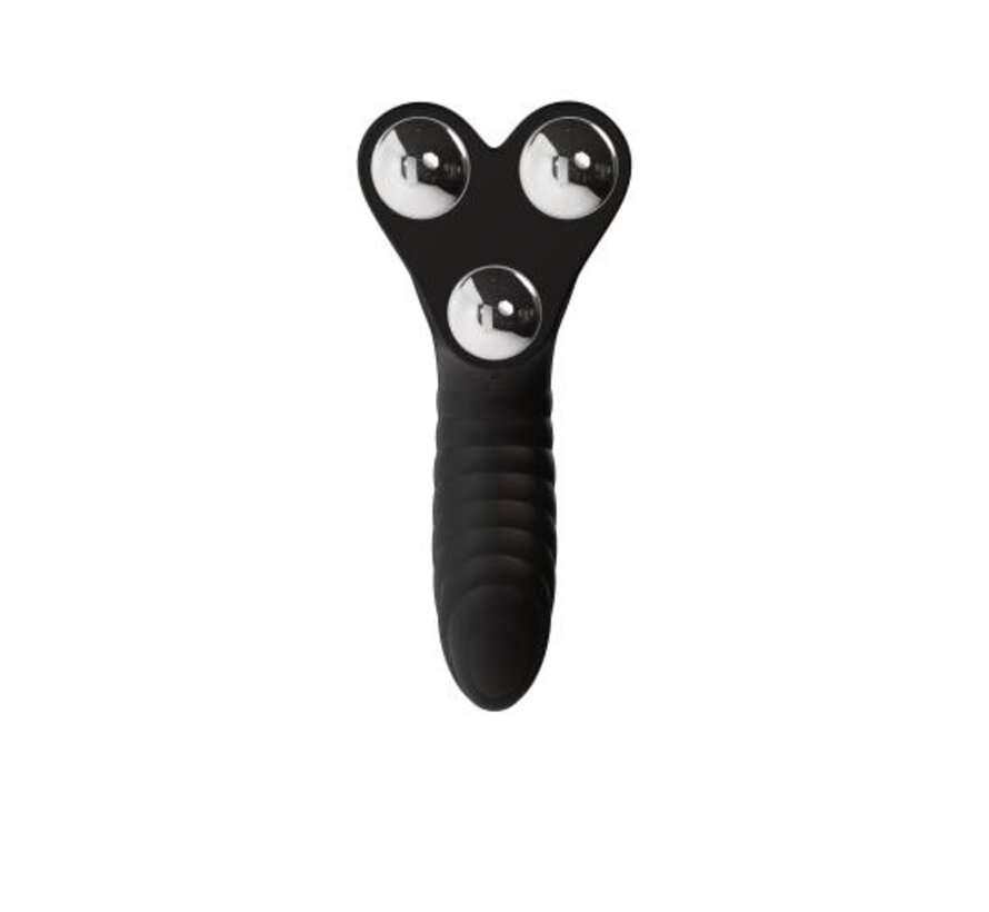 StiVi - The Real Threat Partner Vibrator - Zwart