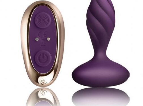 Rocks Off Rocks-Off - Petite Sensations Desire Vibrerende Anaalplug - Paars