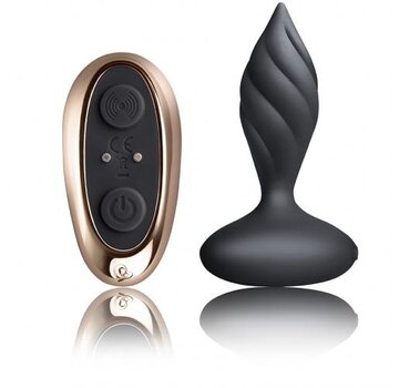 Rocks Off Rocks-Off - Petite Sensations Desire Vibrerende Anaalplug - Zwart