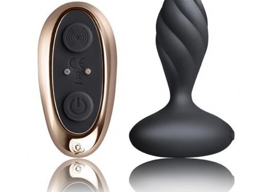 Rocks Off Rocks-Off - Petite Sensations Desire Vibrerende Anaalplug - Zwart