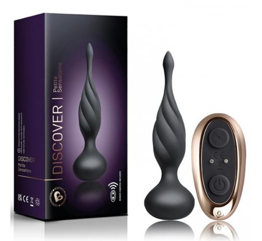 Rocks-Off - Petite Sensations Discover Anaal Vibrator - Zwart