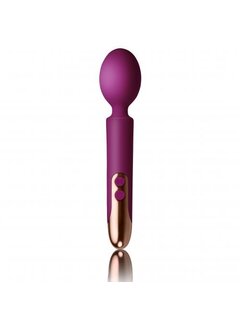 Rocks Off Oriel - Oplaadbare Wand Vibrator - Fuchsia