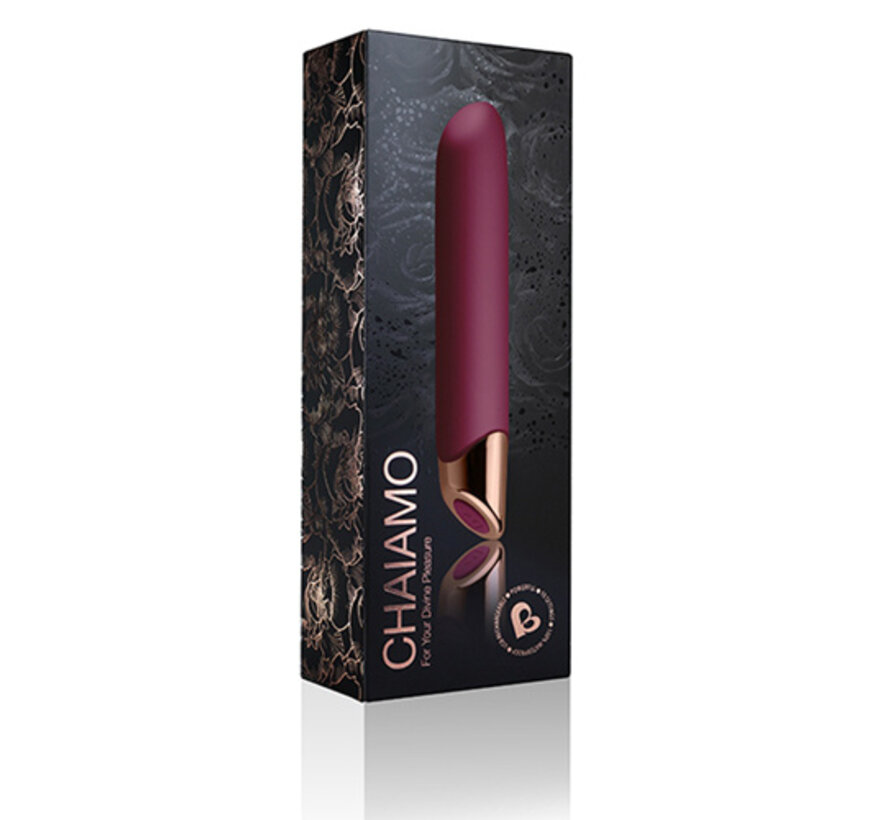 Chaiamo Bullet Vibrator -  Burgundy