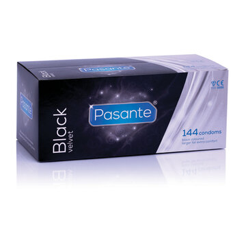 Pasante Pasante Black Velvet condooms 144 stuks