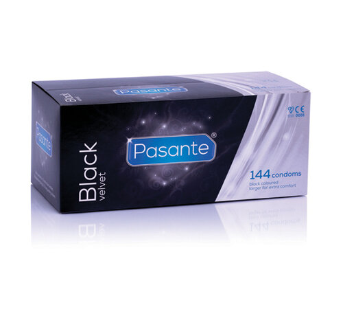 Pasante Pasante Black Velvet condooms 144 stuks