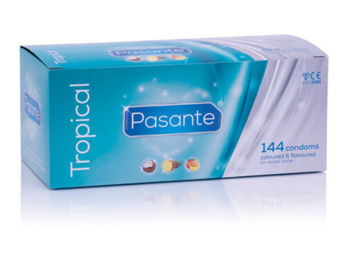 Pasante Pasante Tropical condooms - 144 stuks