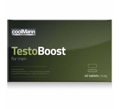 Coolmann CoolMann - Testoboost - 40 stuks