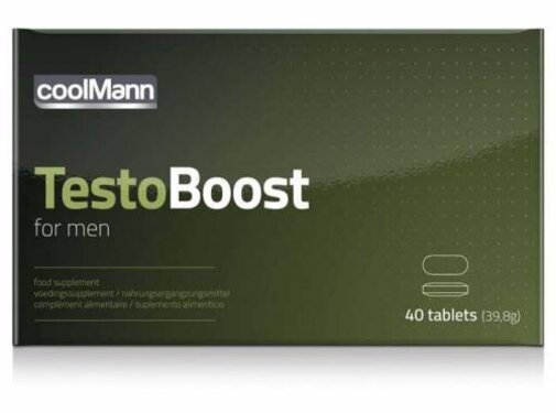 Coolmann CoolMann - Testoboost - 40 stuks