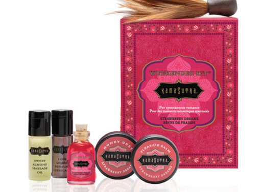 KamaSutra Kamasutra Weekender Kit - Aardbei